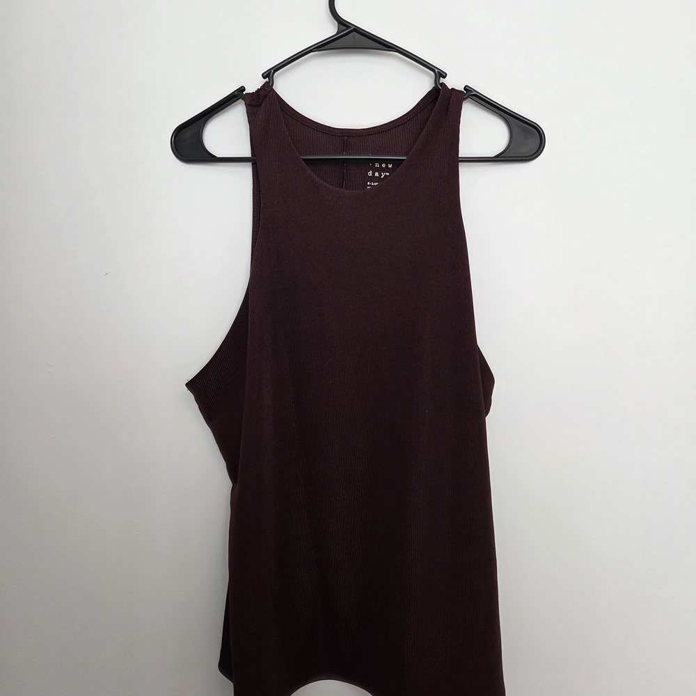 Women's Sleeveless Brown Top